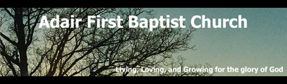 Adair First Baptist Church Promo